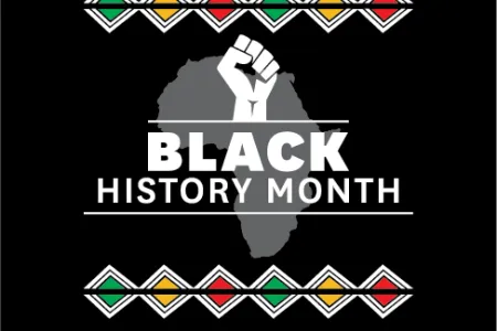 Black History Month at Bryn Mawr logo