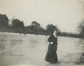 Ice skating