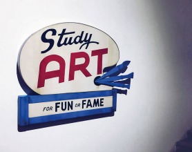 From John Waters’ Study Art series, which appeared in Viva Arte Viva, the 2017 Biennale’s centerpiece international show. Image from John Waters’ Study Art series