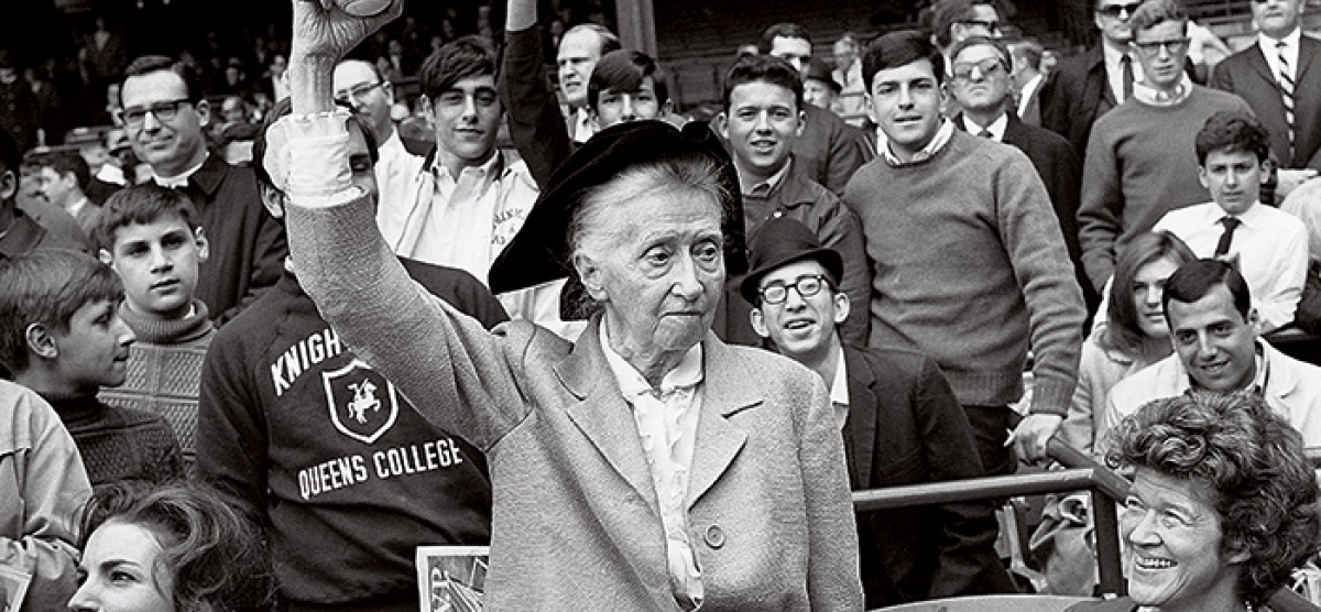 Marianne Moore with Baseball