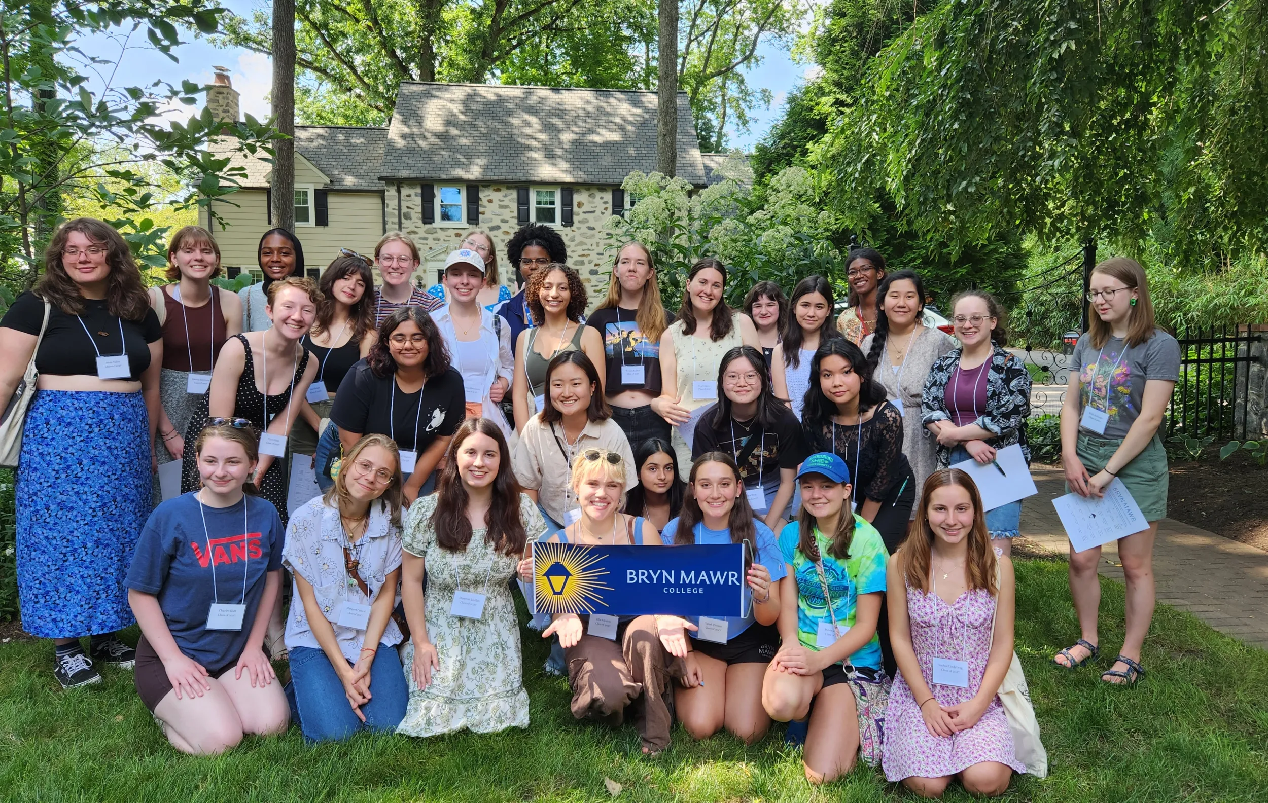 STEMLA '27 at the annual Send Off Party hosted by  Jenni Punt '83 P'21 & Steve Emerson P'21
