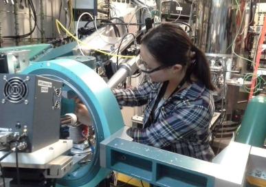 Annabelle Working at Argonne National Laboratory