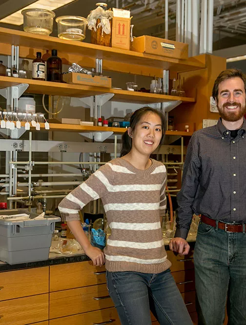 Meredith Skiba A.B. '12 and Ben Williams Ph.D. '15
