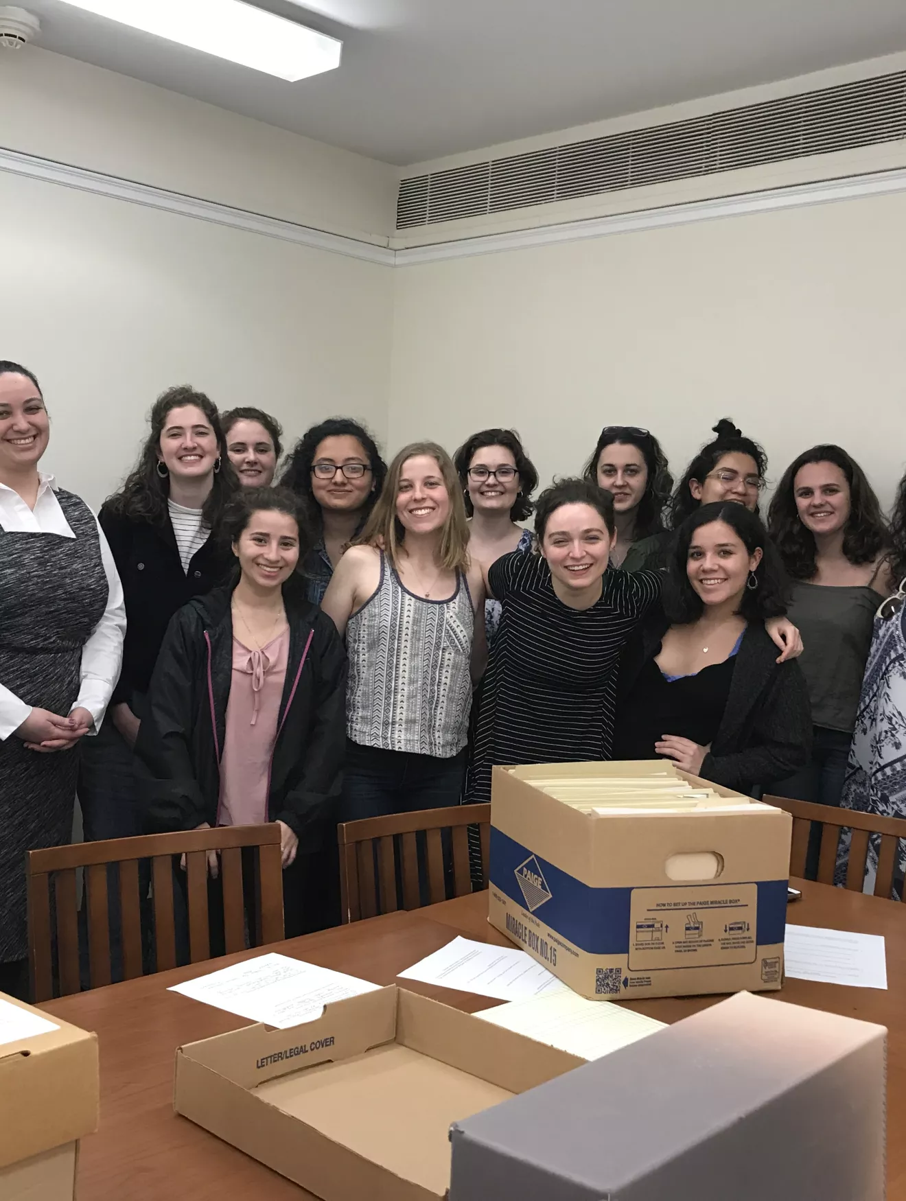 Students from Professor of Spanish Rosi Song's course "Memoria y Guerra Civil"