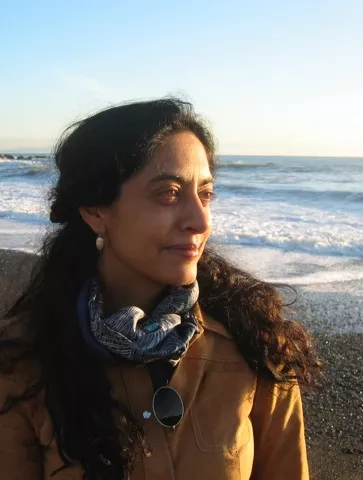 Michelle Yasmine Valladares at the Beach