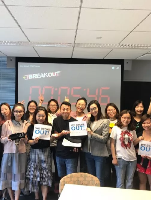 teachers from the Wahaha International School and Bilingual School in Hangzhou, China