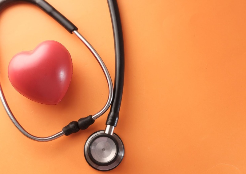 Stethoscope and heart