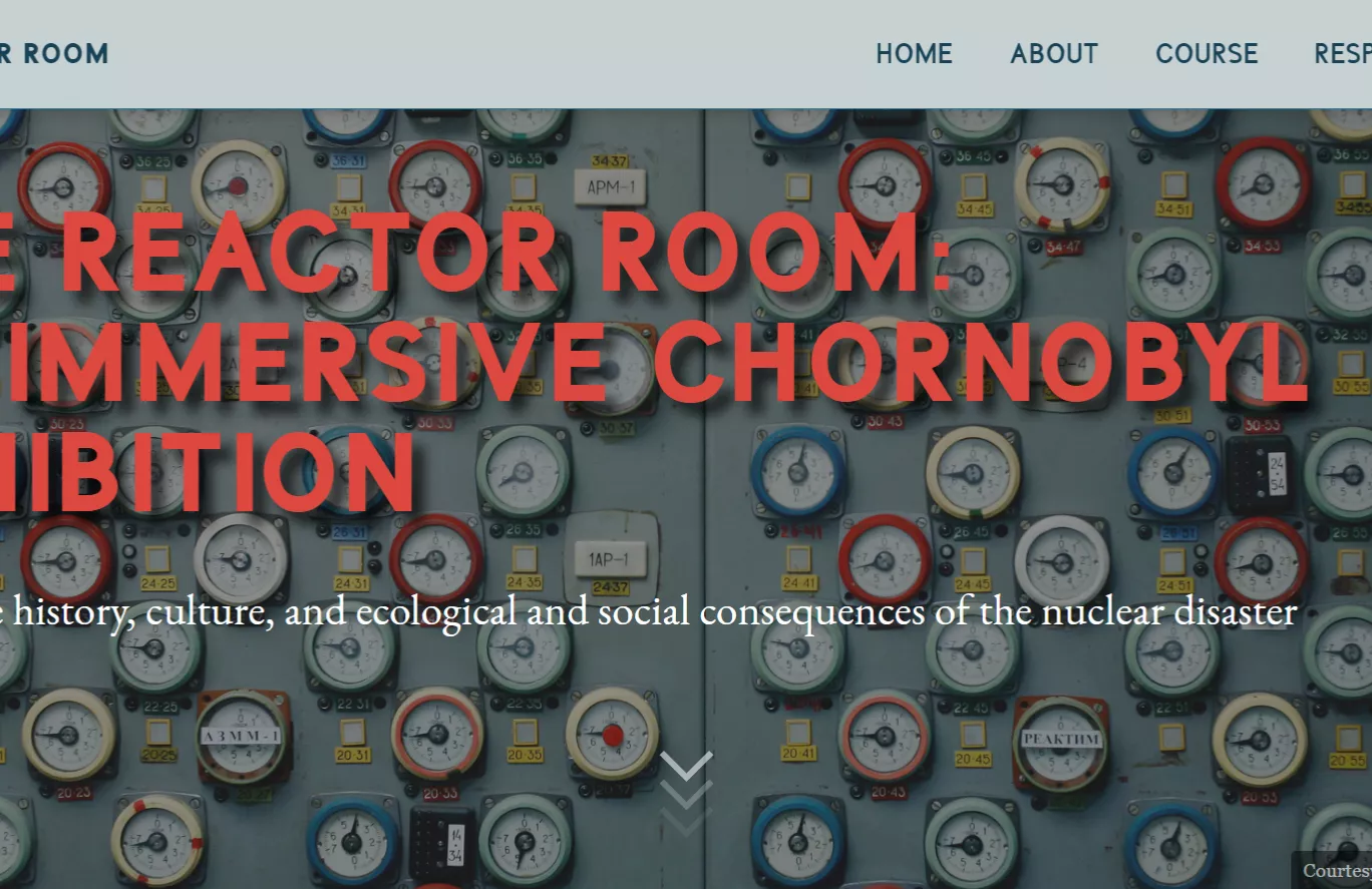 Reacror Room website homepage