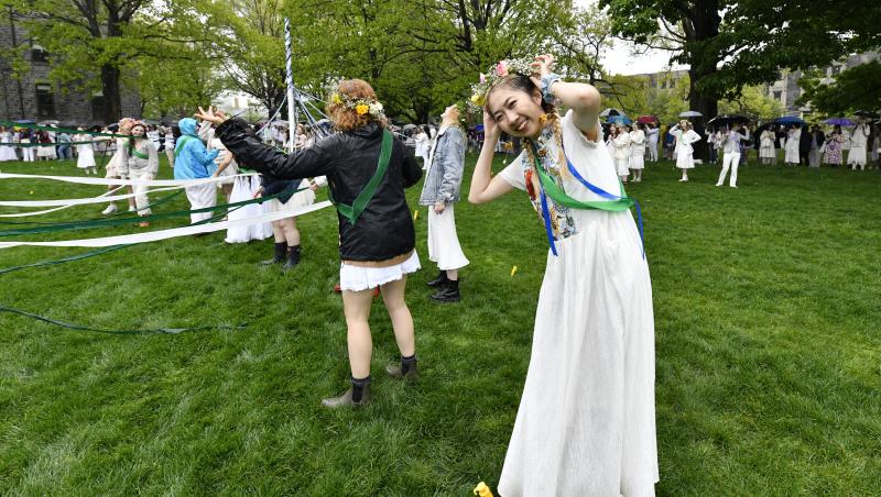 Catherine Fu at May Day