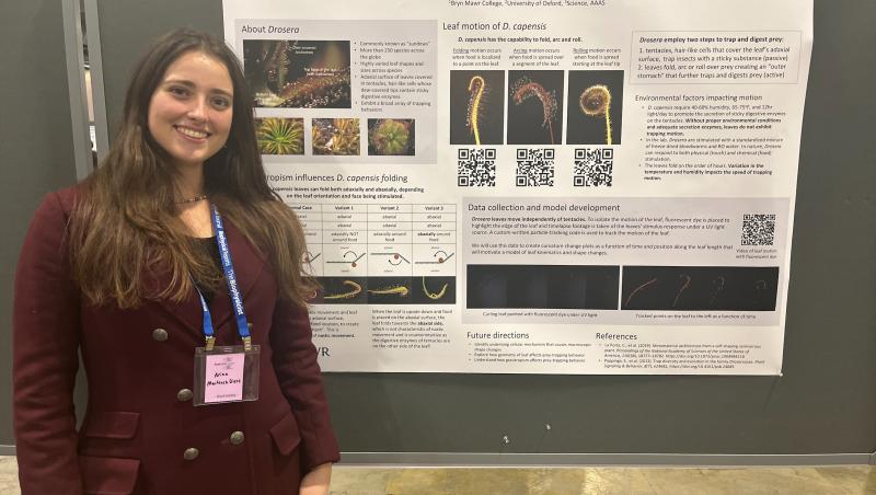 Nina Martinez Diers at  Biophysical Society Meeting