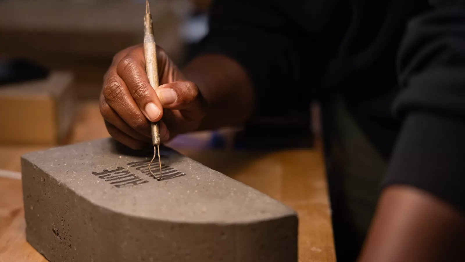 Brick Engraving 