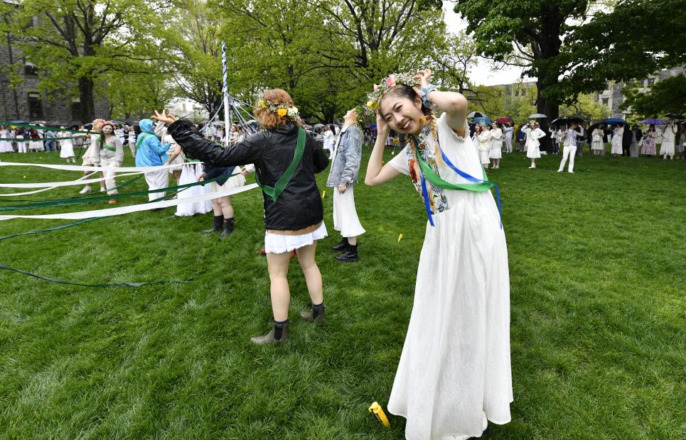 Catherine Fu at May Day