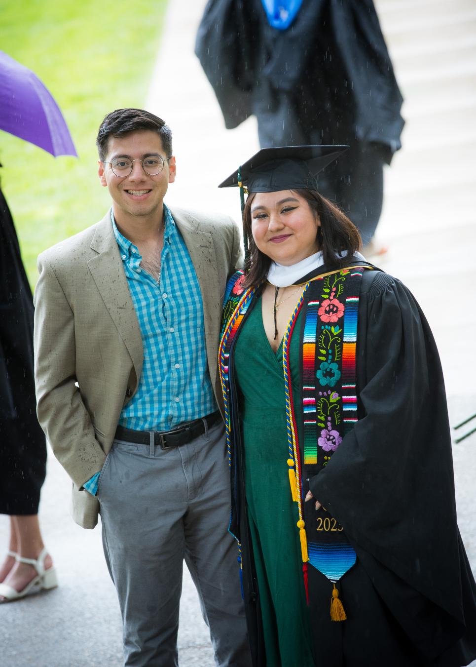 Nia Hernandez at Commencement