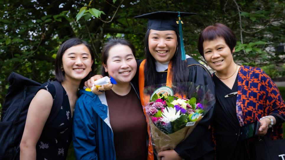 Rachel Lee, Jenny Wang, and Judy Wang