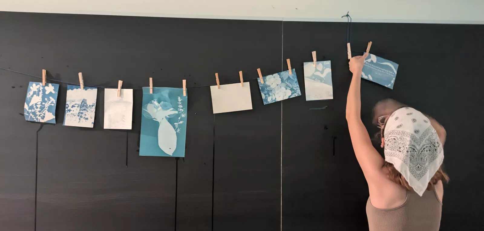 Autumn at Cyanotype workshop