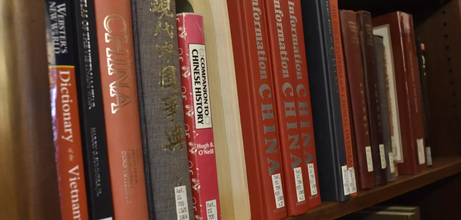 shelf of books