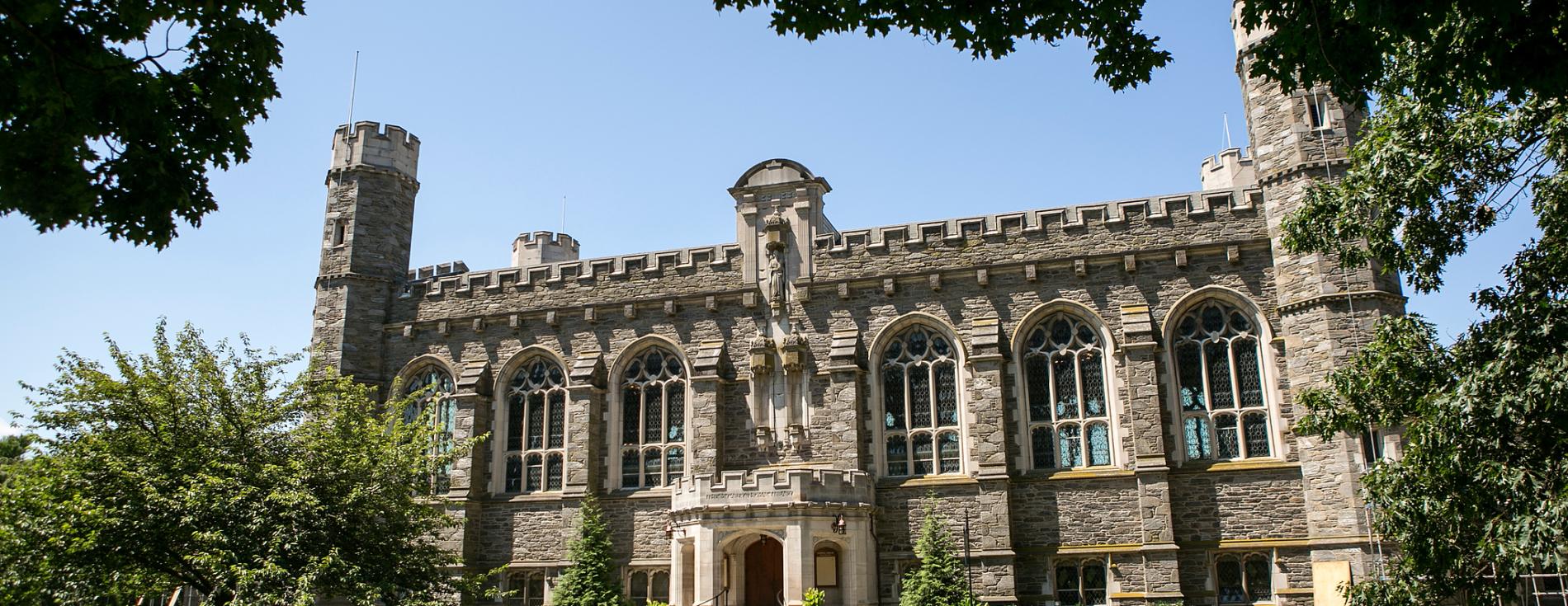 Large stone building