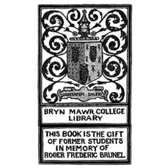 Roger Frederic Brunel Fund bookplate