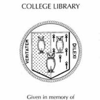 Constance Guyot Cameron Ludington Memorial Fund bookplate