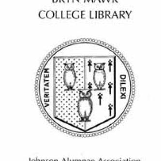 Johnson Alumnae Association Book Fund bookplate