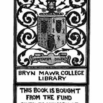 Helen Moseman Wilson Merril Memorial Fund bookplate