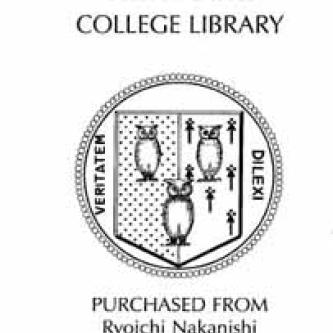 Ryoichi Nakanishi Library Fund bookplate