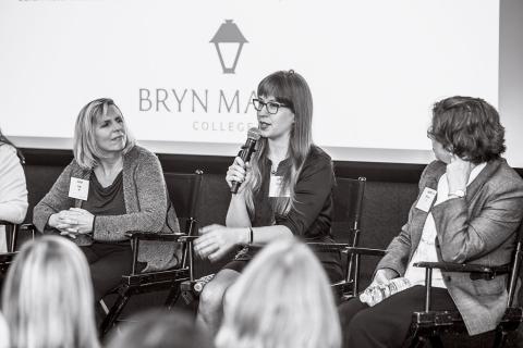 Jessica Schwartz, Julie S. Eng, middle, Sarah Kate Wilson, right.