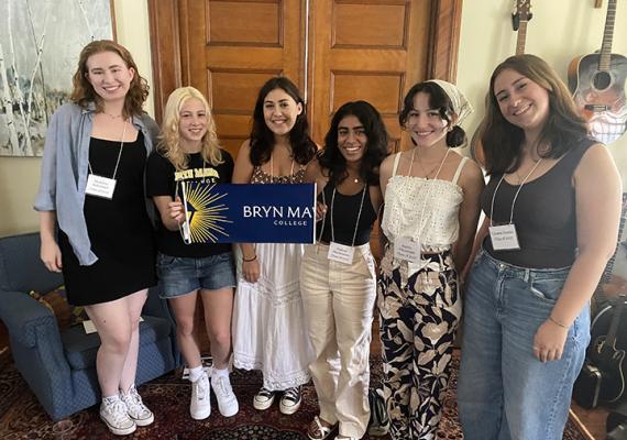 Students at a Send-Off Party in New Jersey