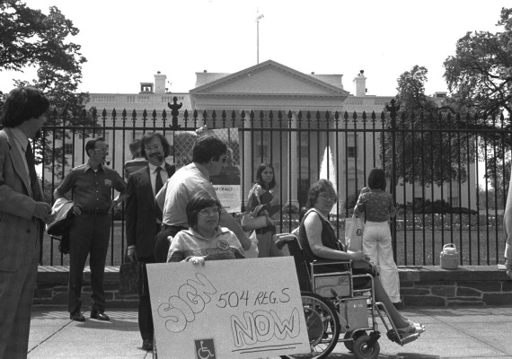 Coalition Bouquet: 504 Sit-In