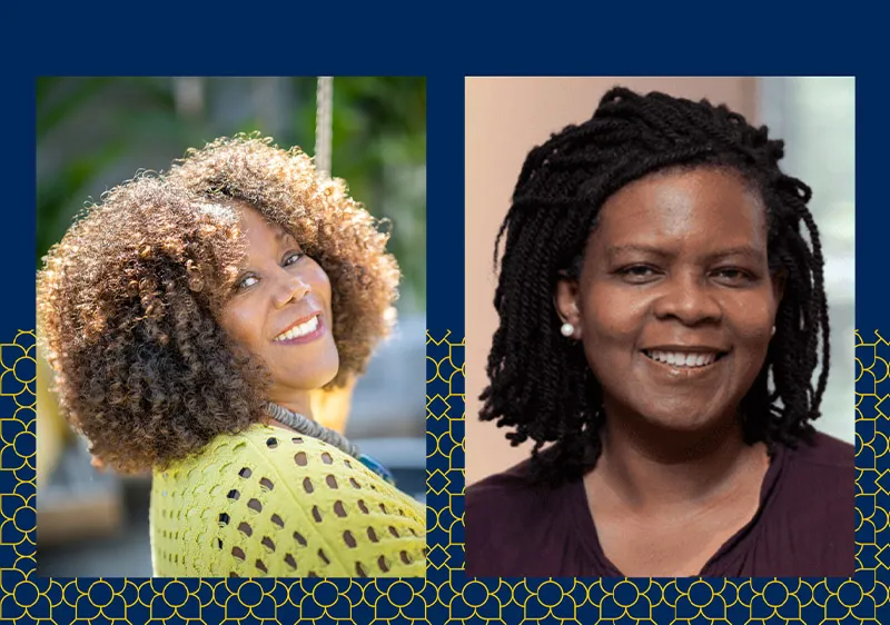 Ruby Bridges and Annette Gordon-Reed headshots