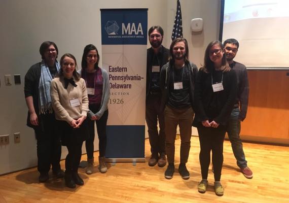 Bryn Mawr Mathematicians at the EPaDel Mathematics conference