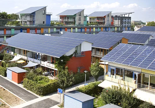 Solar Settlement in Frieburg, Germany