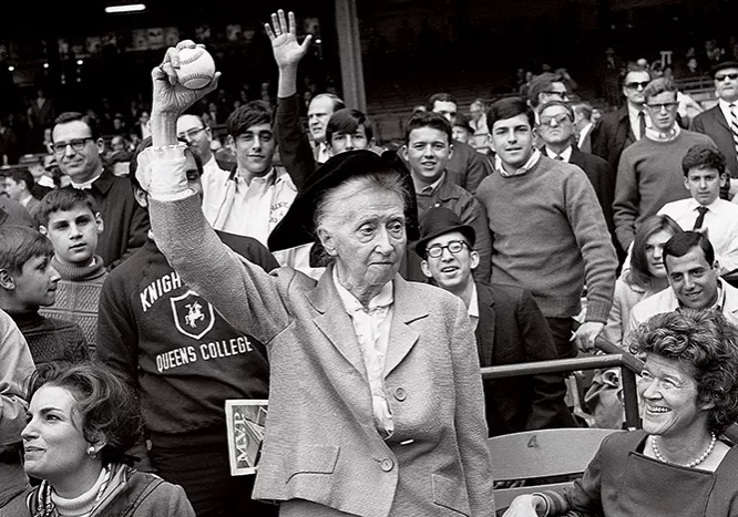 Marianne Moore with Baseball