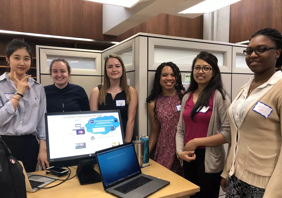  LITS’s Educational Technology Services interns