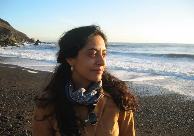 Michelle Yasmine Valladares at the Beach