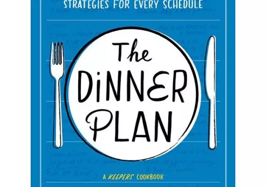 'Dinner Plan' book cover.