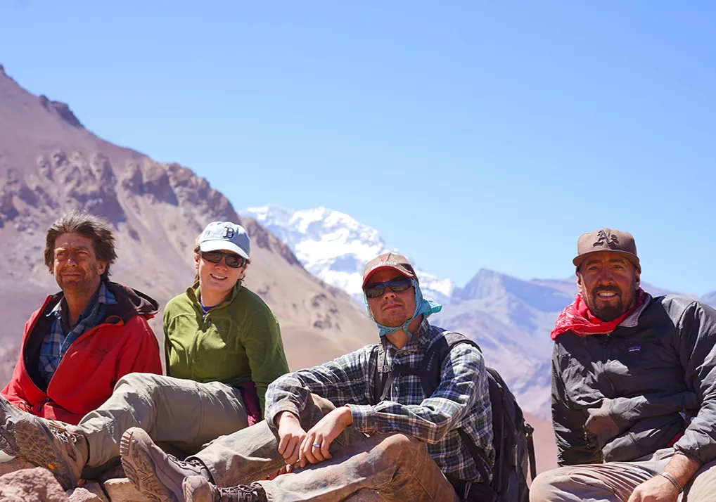 Arlo Weil on research trip