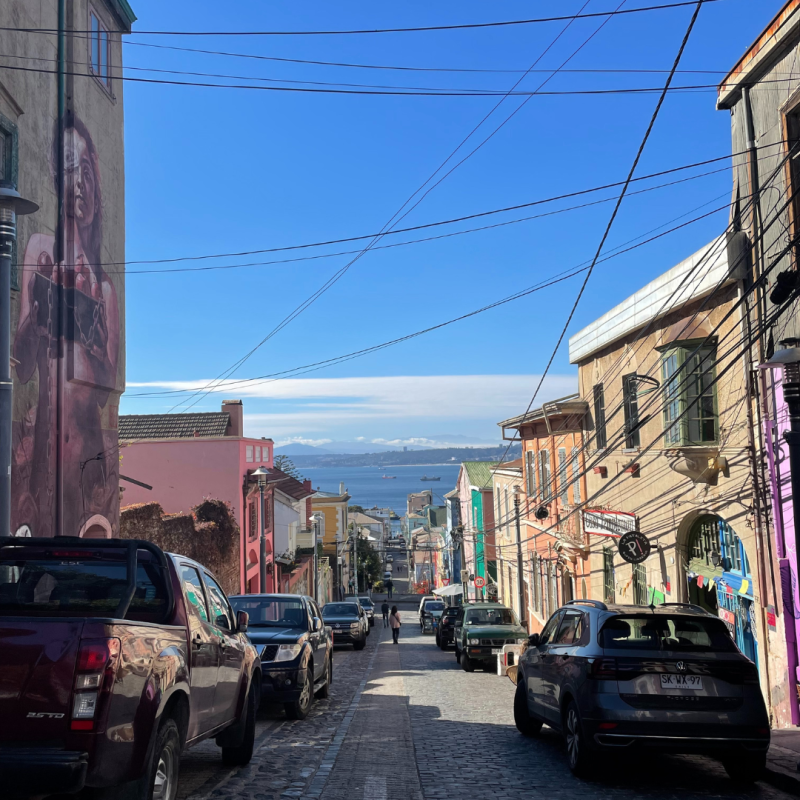 Street in Chile