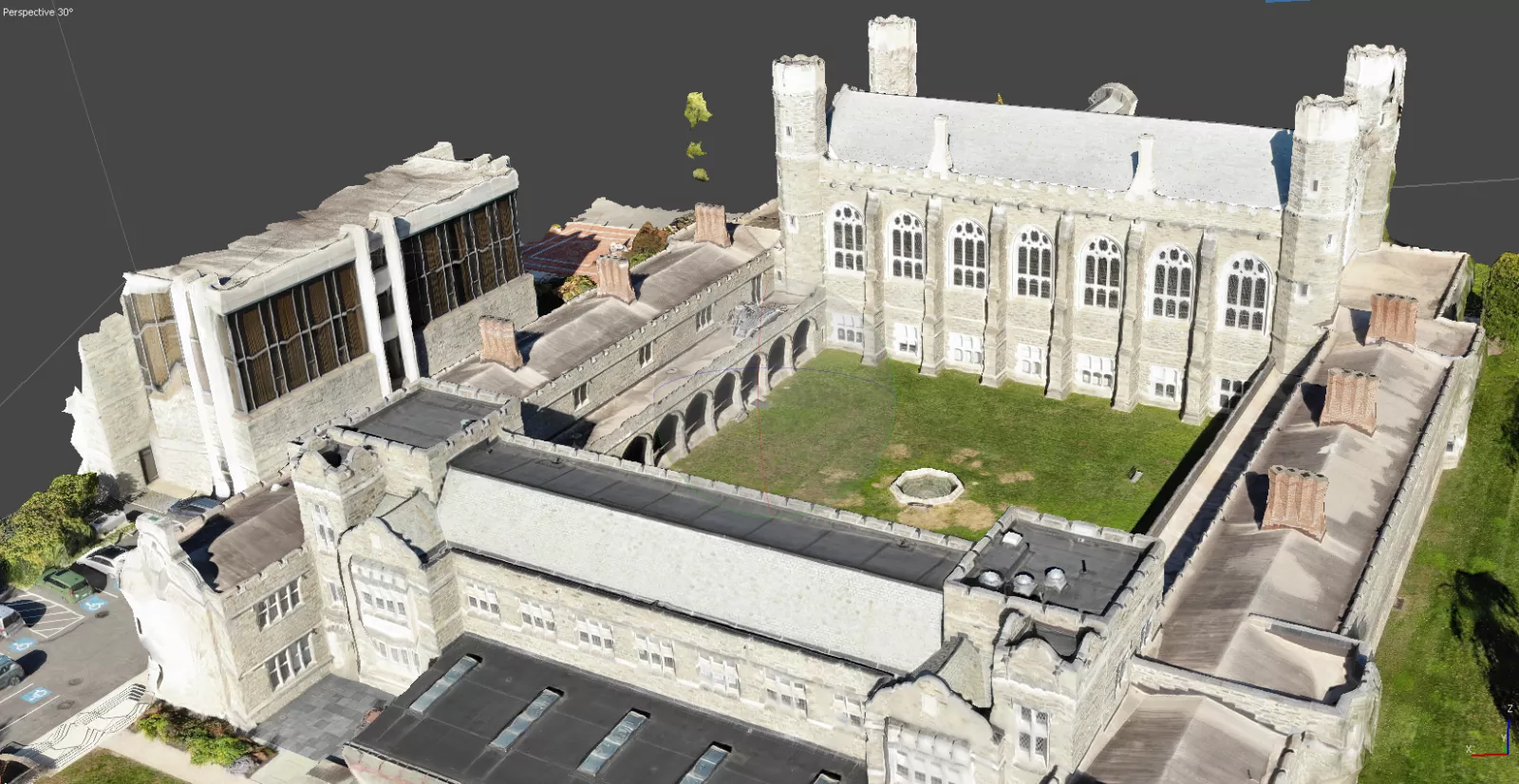 3D scan of Old Library