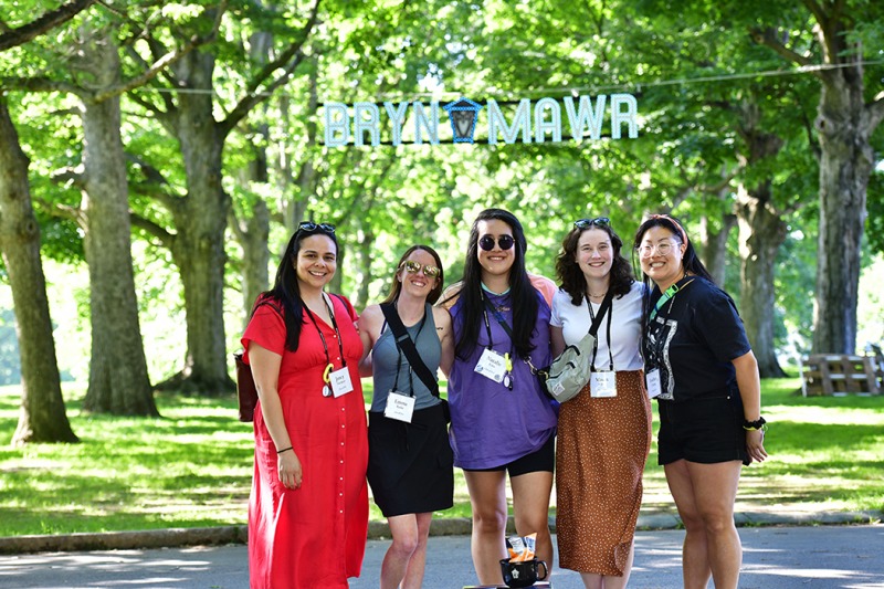 Jancy Munguia ’14, Emma Burke ’14, Natalie Kato ’14, Maura Hilser ’14, and Esther Chiang ’14