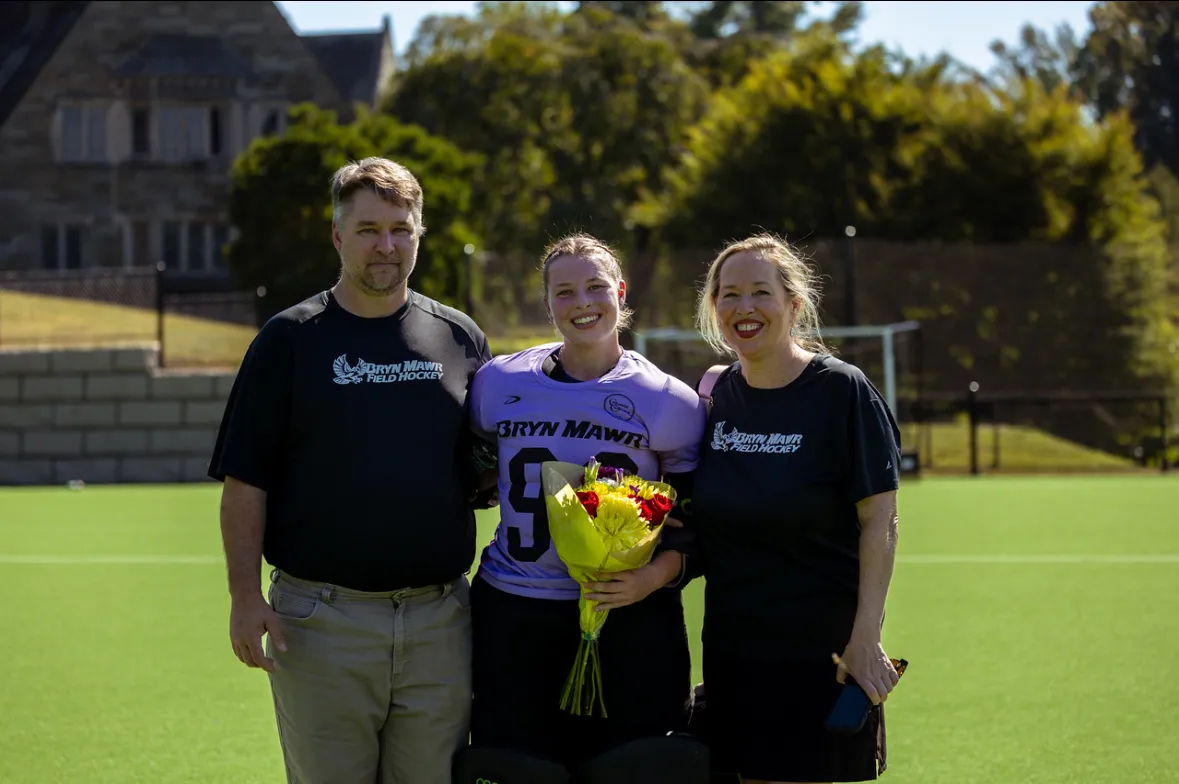 Charlene and parents