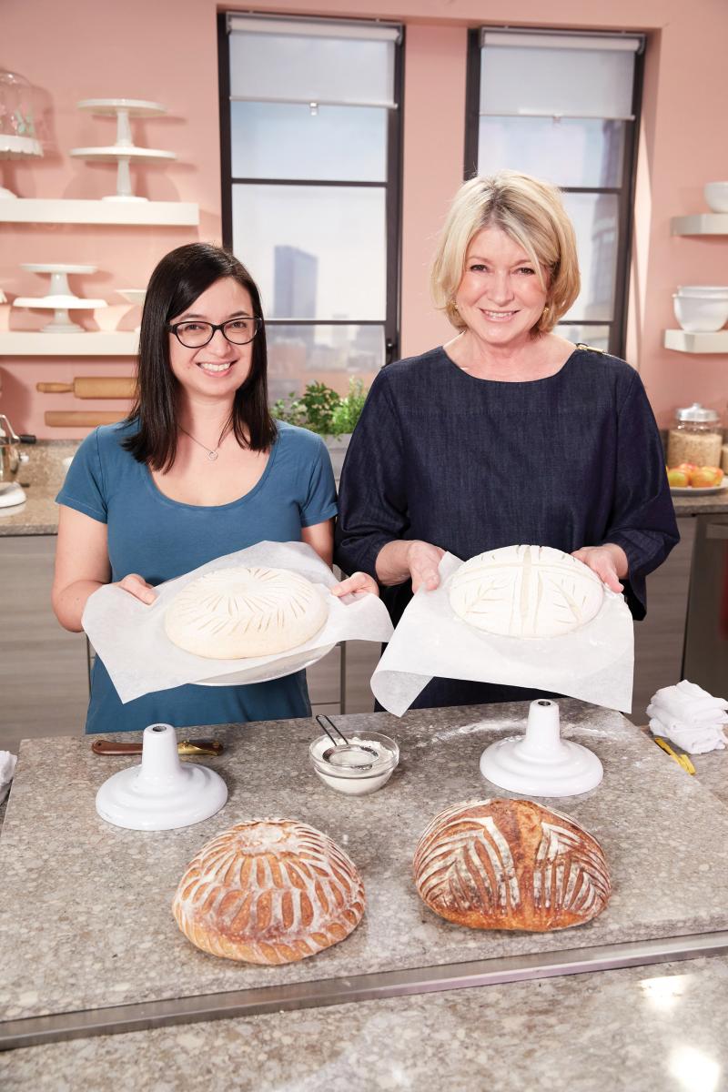 Erin Slonaker with Martha Stewart