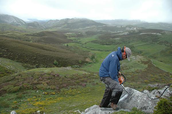 Professor of Geology Arlo Weil