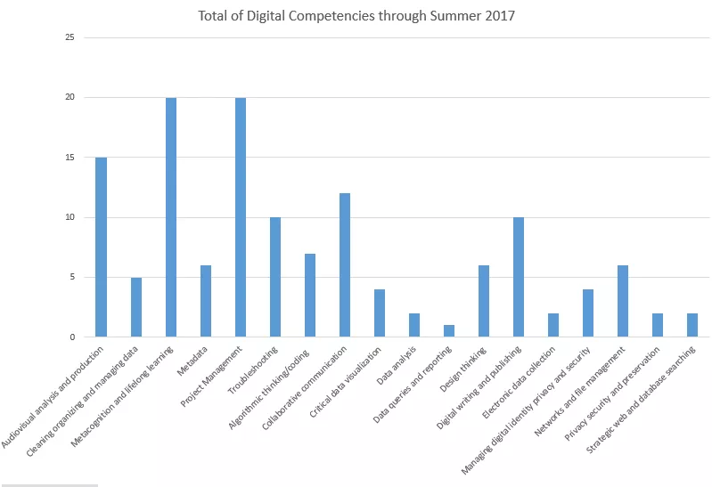 Digital Competencies Graph