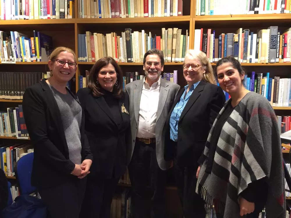 Professor Wright and archaeology alumnae