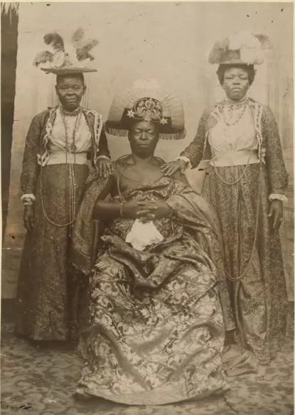 Oba Ovonramwen of the Kingdom of Benin, c. 1898-1913