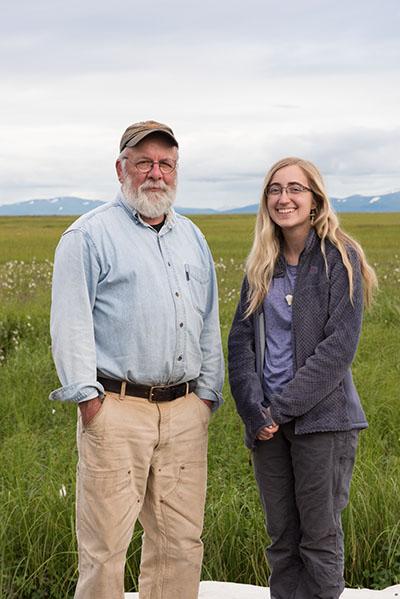 Lauren Phillips and Dr. Rick Knecht