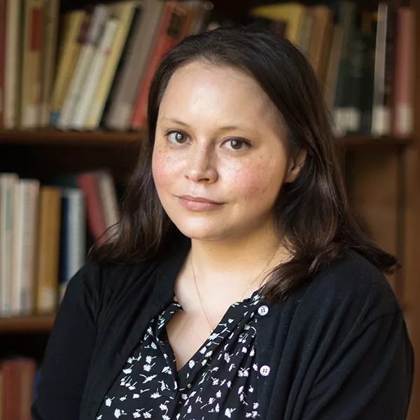 Professor of English Chloe Flower