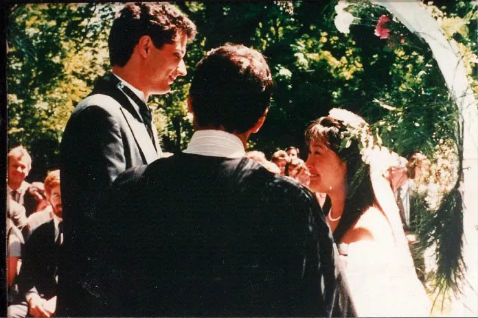 Myoung Kang ’89 and Ian Oglesby HC ‘88