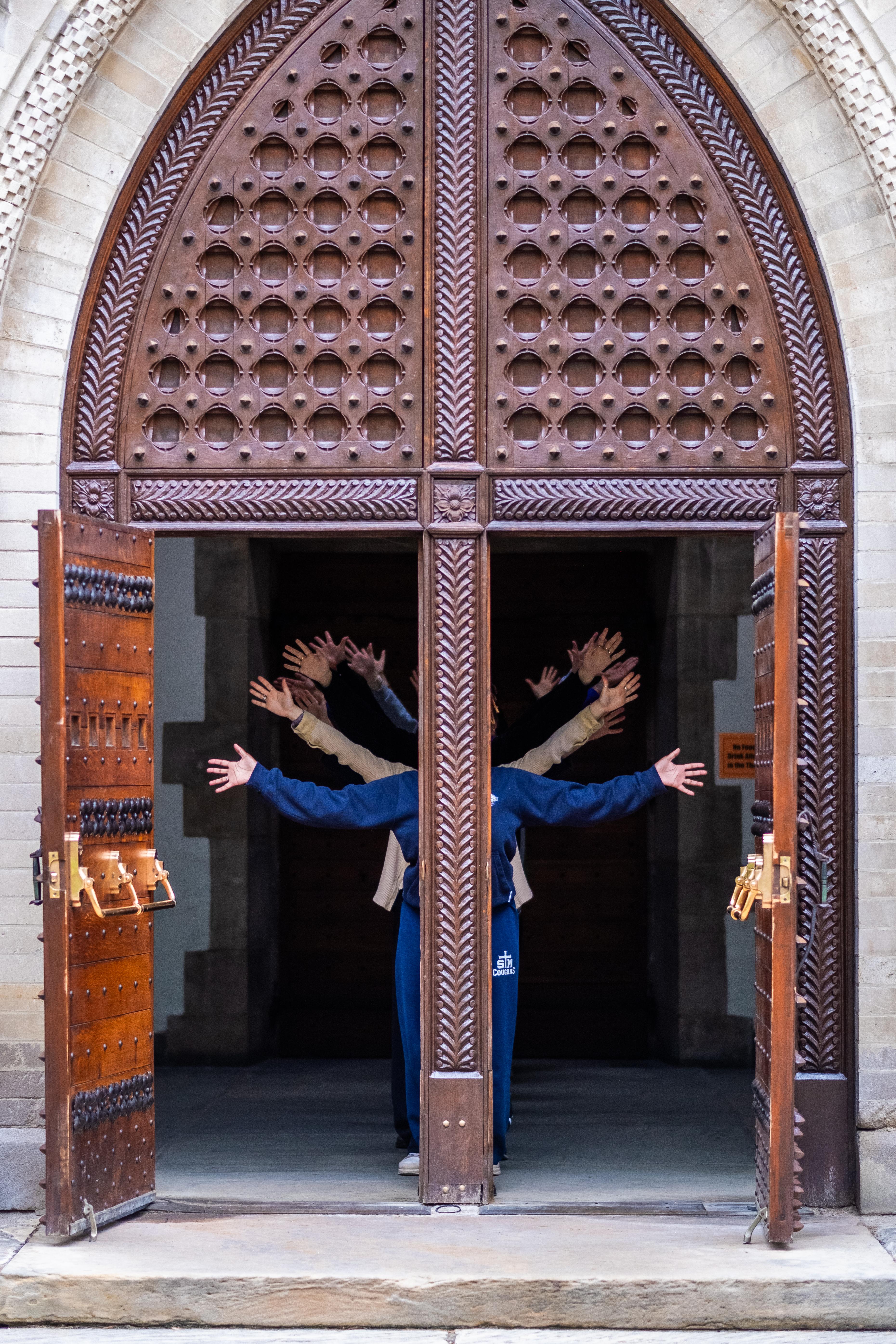 Dancers at Goodhart Hall